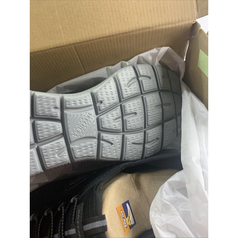 Skechers Men's Summits High Range Memory Foam Slip-In Size 12 Blk/Charcoal - Picture 6 of 12